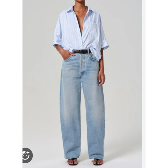 Citizens Of Humanity Denim - Citizens of Humanity Ayla Baggy Cuffed Crop Jeans 31 NWT
